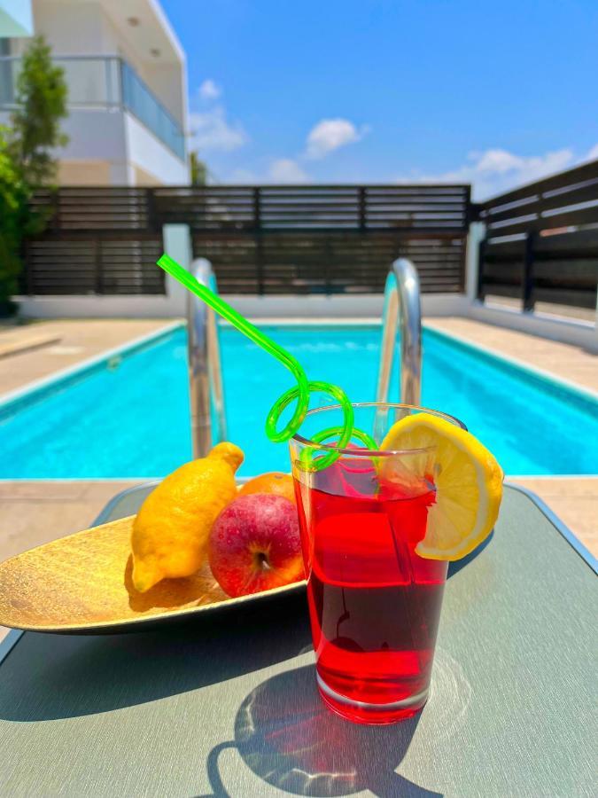 3 Bedroom Coral Bay Beach Seaview Villa I Private Pool Peyia Exterior photo