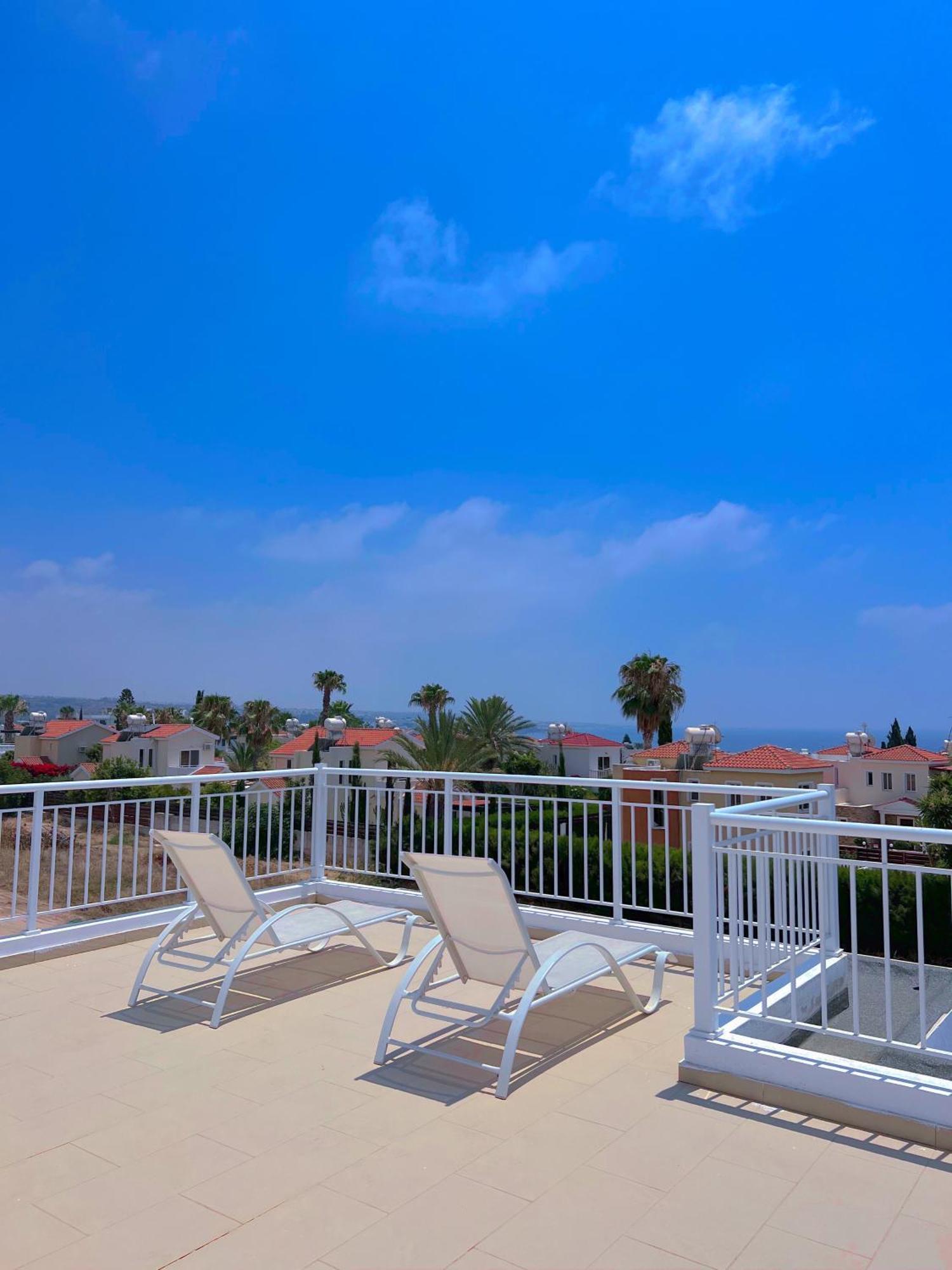 3 Bedroom Coral Bay Beach Seaview Villa I Private Pool Peyia Exterior photo